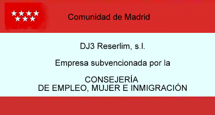 DJ3 Subvencionada por la Comunidad de Madrid